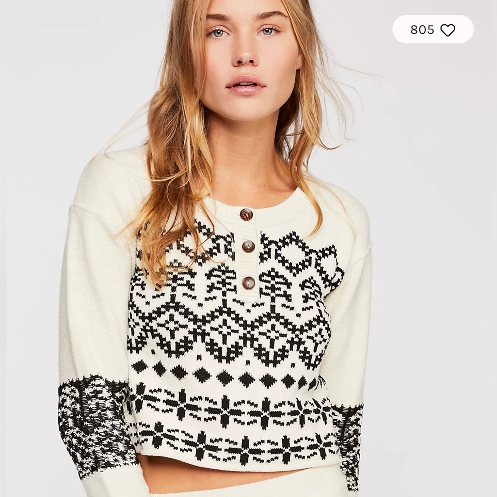 Free People Cabin Day Sweater
